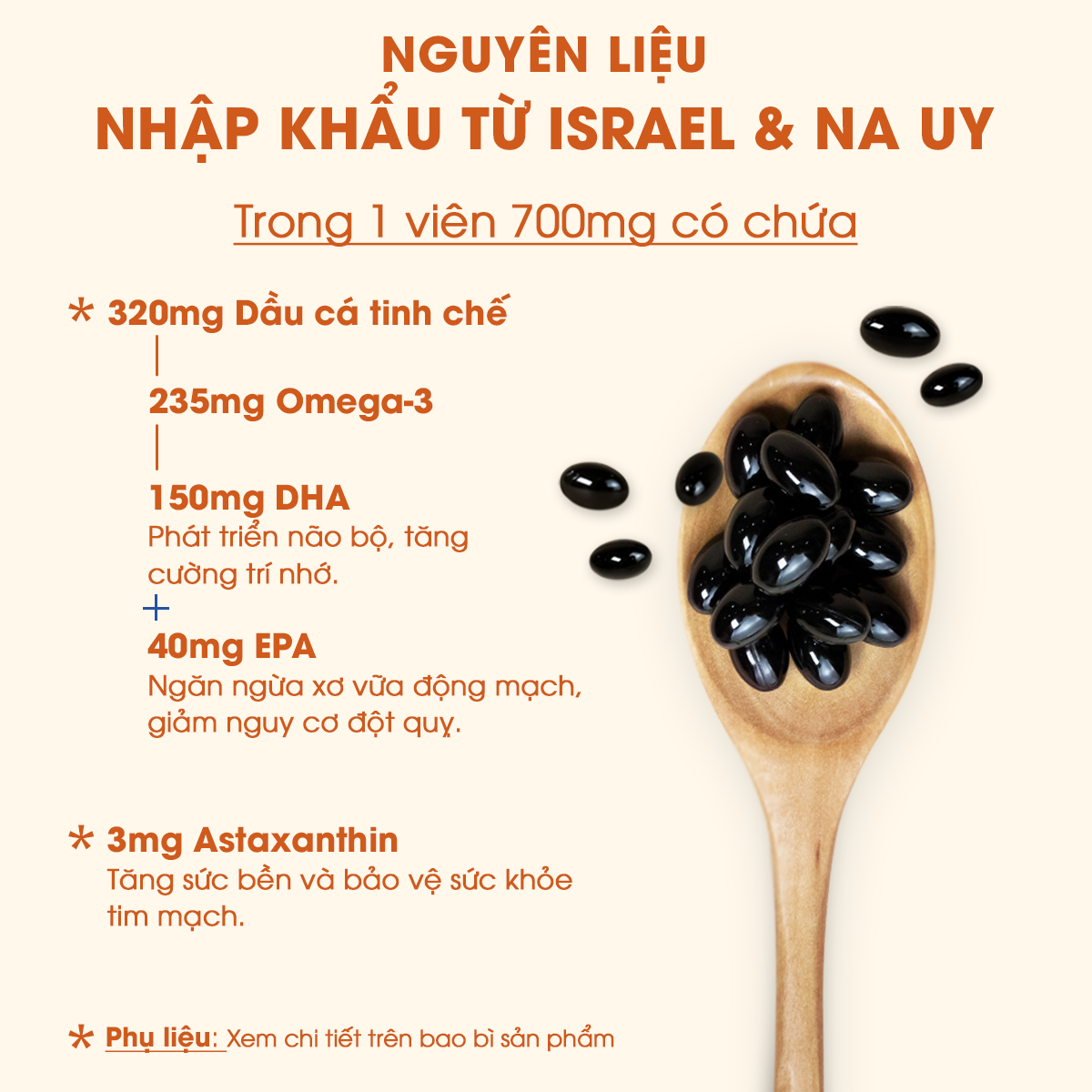 Dầu cá hỗ trợ tim mạch AstaOmeg2®
