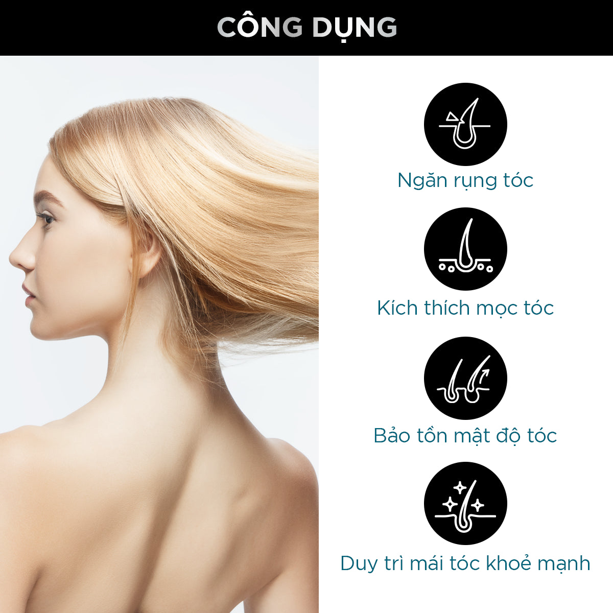 Viên uống mọc tóc Chute De Cheveux