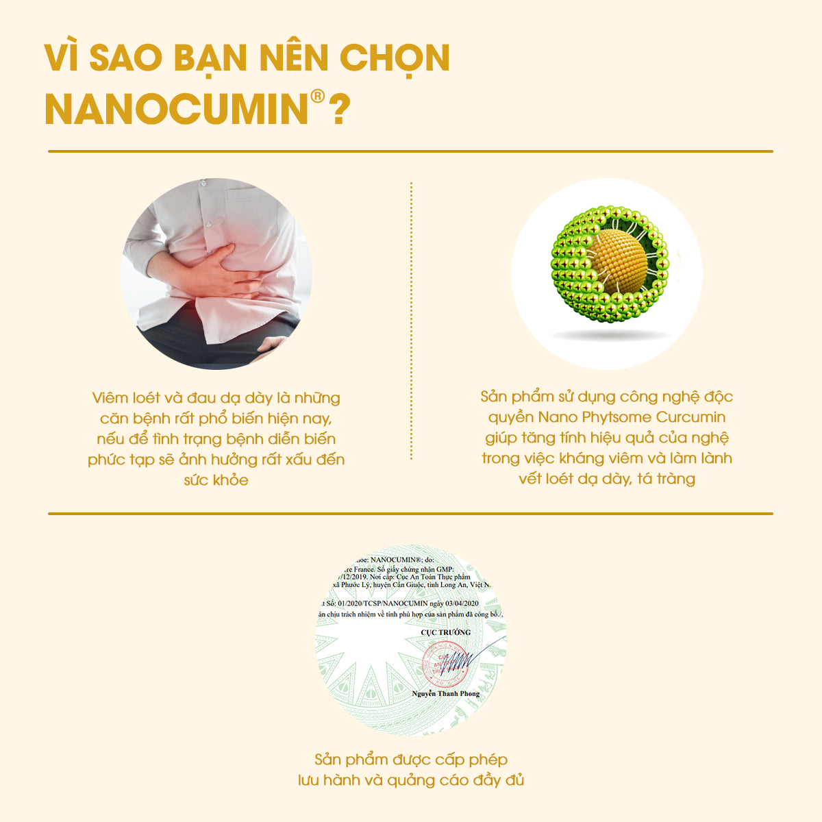 Nước uống tinh chất nghệ Nanocumin® (chai 50ml)