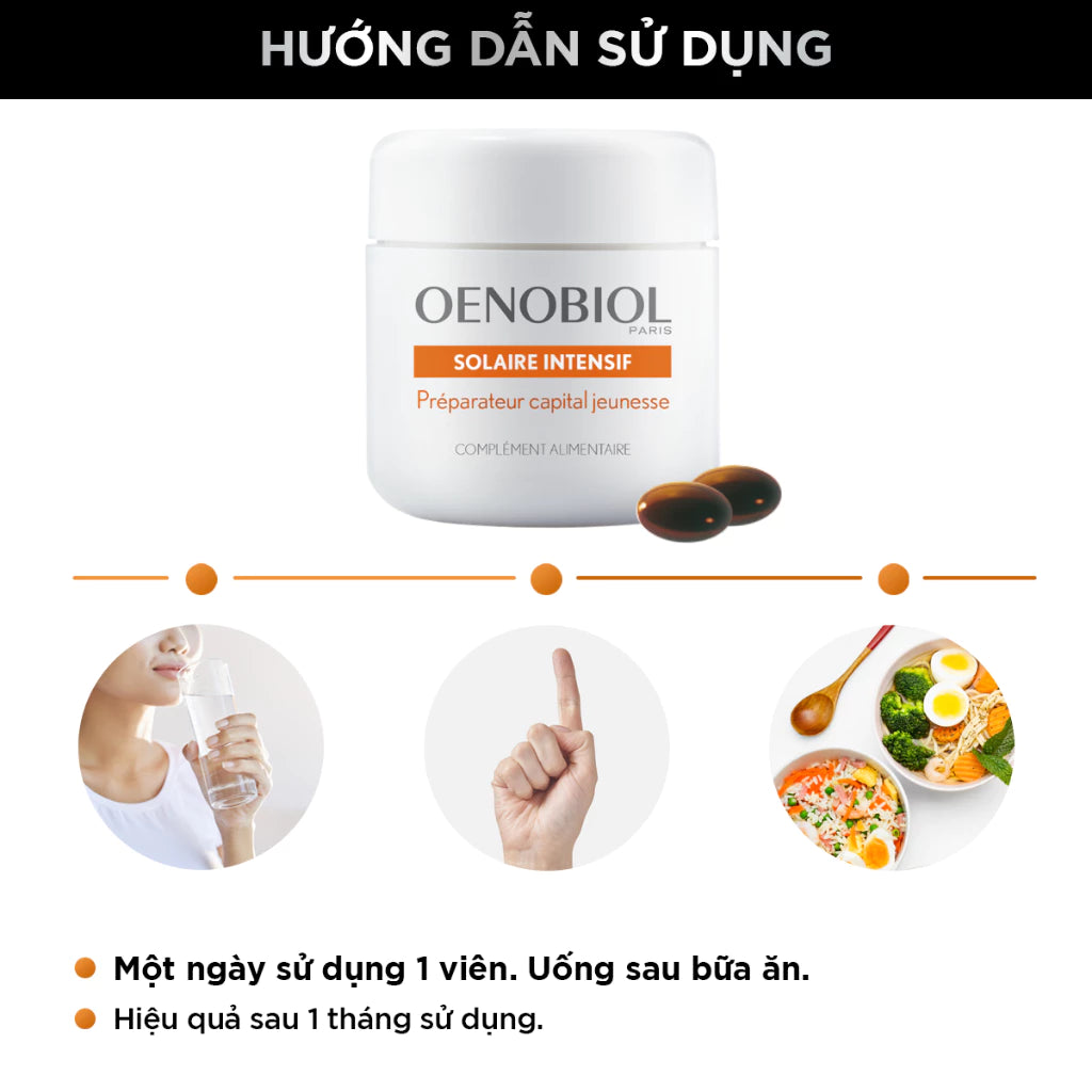 Viên uống chống nắng Solaire Intensif